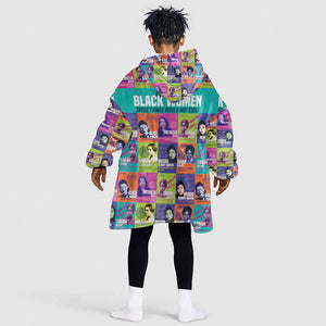 African Women Inventors KId Wearable Blanket Hoodie Without Black Women These Things Would Not Exist