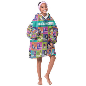 African Women Inventors KId Wearable Blanket Hoodie Without Black Women These Things Would Not Exist