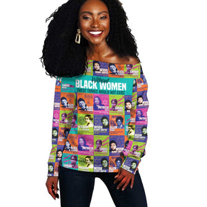 African Women Inventors Off Shoulder Sweater Without Black Women These Things Would Not Exist