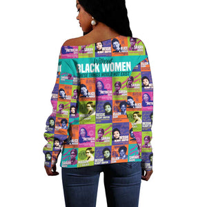 African Women Inventors Off Shoulder Sweater Without Black Women These Things Would Not Exist