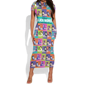 African Women Inventors Short Sleeve Bodycon Dress Without Black Women These Things Would Not Exist