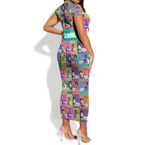 African Women Inventors Short Sleeve Bodycon Dress Without Black Women These Things Would Not Exist