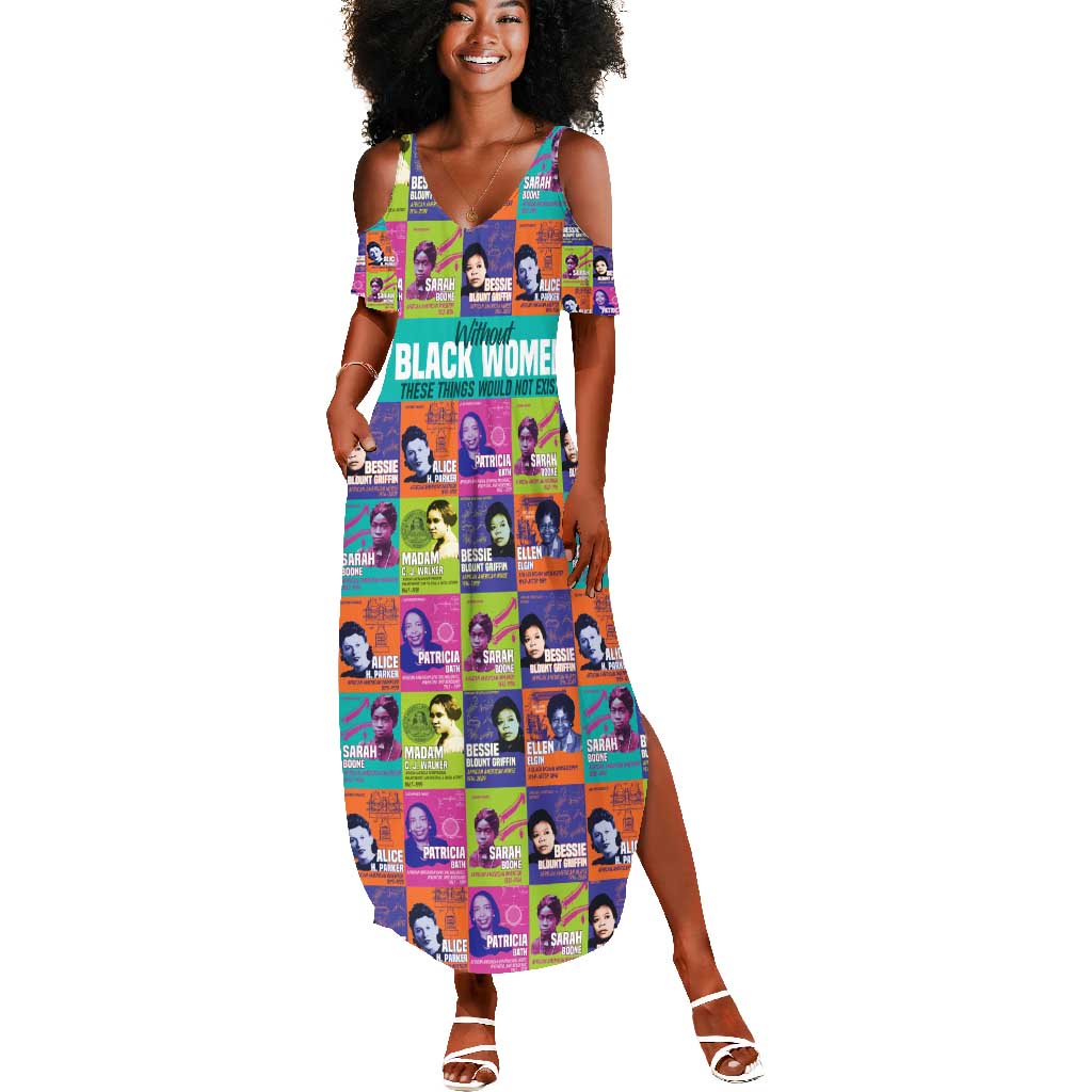 African Women Inventors Summer Maxi Dress Without Black Women These Things Would Not Exist