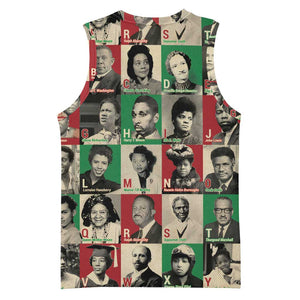 A To Z Of Black Heroes Basketball Jersey Civil Rights Leaders DT02