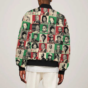 A To Z Of Black Heroes Bomber Jacket Civil Rights Leaders