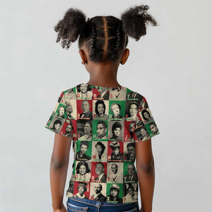 A To Z Of Black Heroes Kid T shirt Civil Rights Leaders