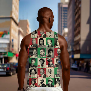 A To Z Of Black Heroes Men Tank Top Civil Rights Leaders