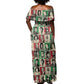 A To Z Of Black Heroes Off Shoulder Maxi Dress Civil Rights Leaders