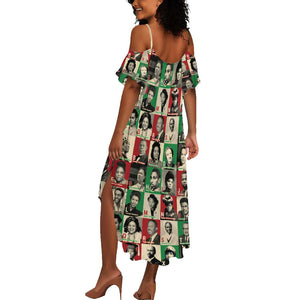 A To Z Of Black Heroes Summer Maxi Dress Civil Rights Leaders