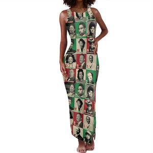 A To Z Of Black Heroes Tank Maxi Dress Civil Rights Leaders