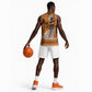 Personalized Beautiful Woman African Basketball Jersey DT02