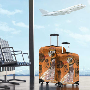 Personalized Beautiful Woman African Luggage Cover