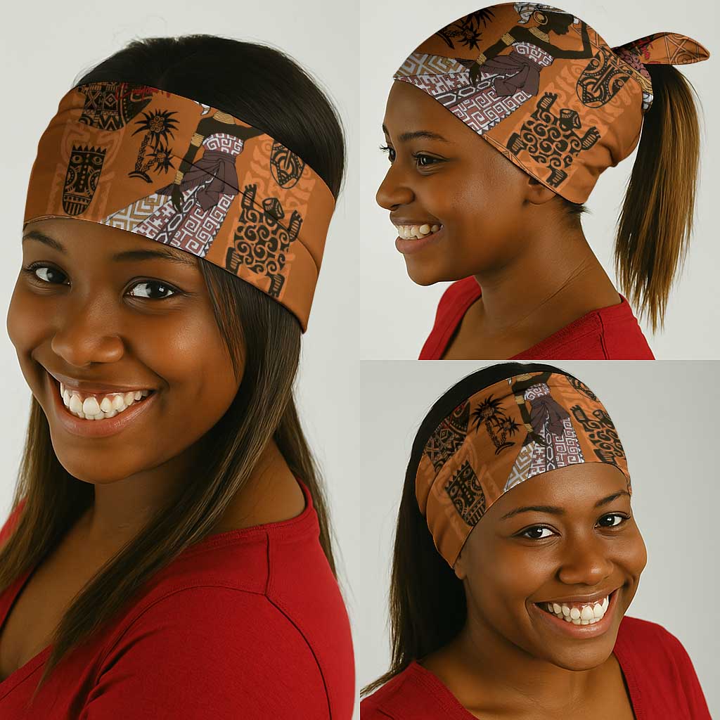 Beautiful Woman African Neck Gaiter DT02