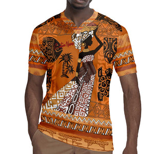 Personalized Beautiful Woman African Rugby Jersey