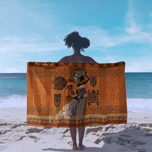 Personalized Beautiful Woman African Sarong