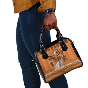 Personalized Beautiful Woman African Shoulder Handbag