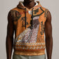 Personalized Beautiful Woman African Sleeveless Hoodie - African Pride