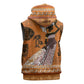 Personalized Beautiful Woman African Sleeveless Zip Hoodie - African Pride