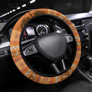 Beautiful Woman African Steering Wheel Cover