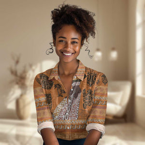 Personalized Beautiful Woman African Women Casual Shirt