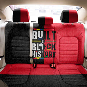 Built By Black History Back Car Seat Cover