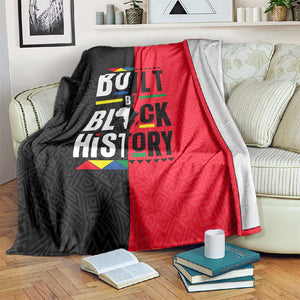 Built By Black History Blanket