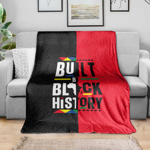 Built By Black History Blanket