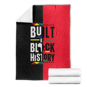 Built By Black History Blanket