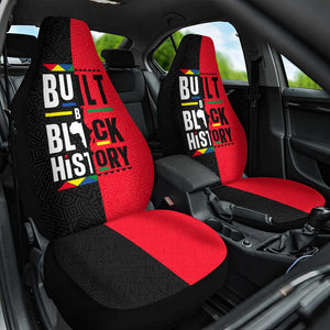 Built By Black History Car Seat Cover