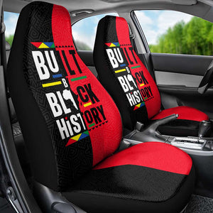 Built By Black History Car Seat Cover