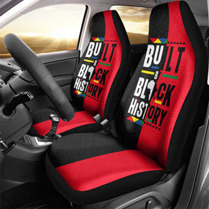 Built By Black History Car Seat Cover