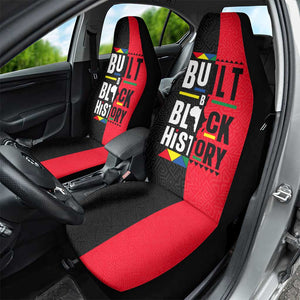 Built By Black History Car Seat Cover