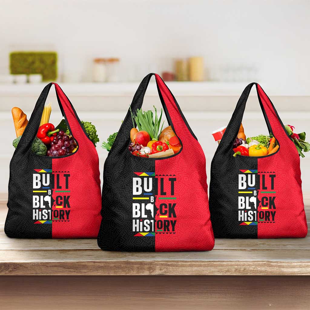 Built By Black History Grocery Bag