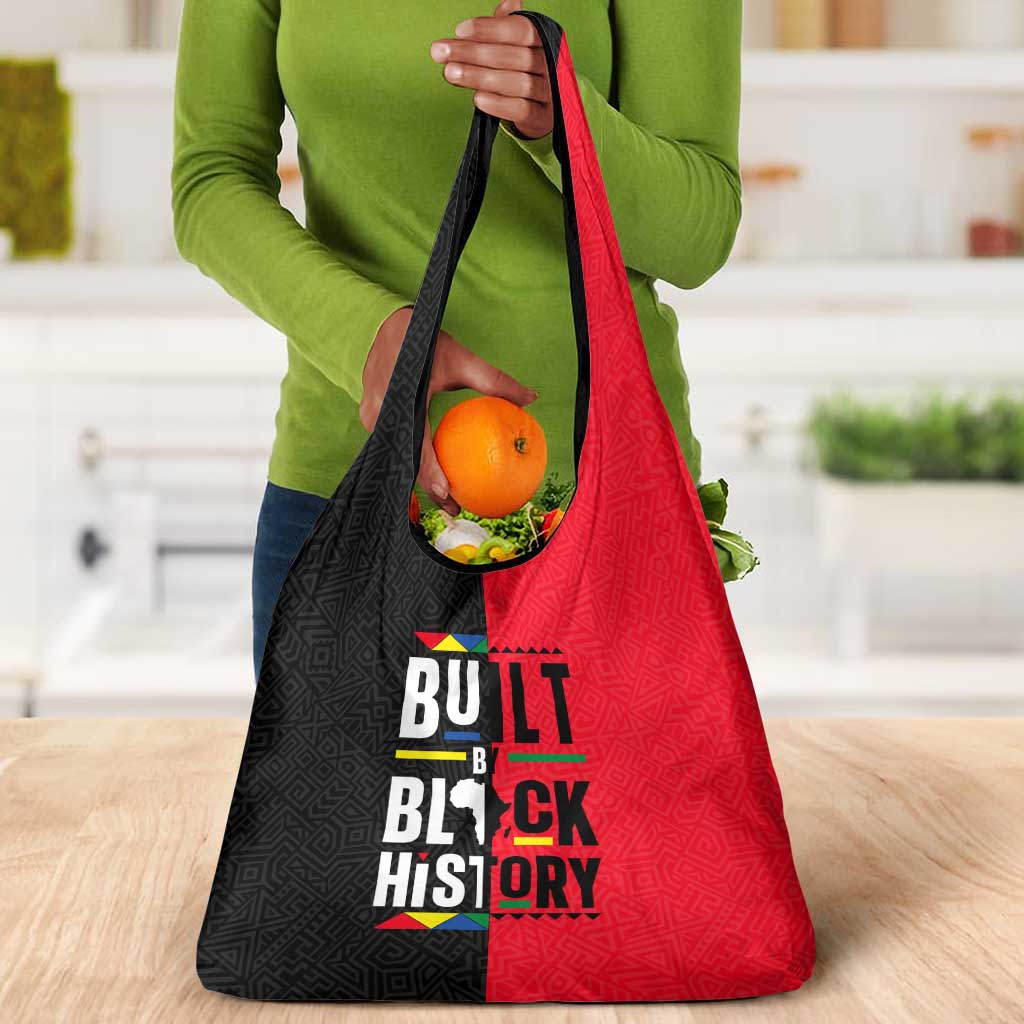Built By Black History Grocery Bag