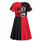 Built By Black History Kid Short Sleeve Dress