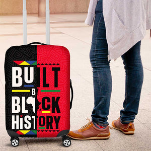 Built By Black History Luggage Cover