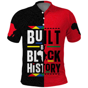 Built By Black History Polo Shirt