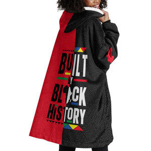 Built By Black History Wearable Blanket Hoodie