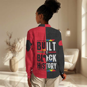 Built By Black History Women Casual Shirt