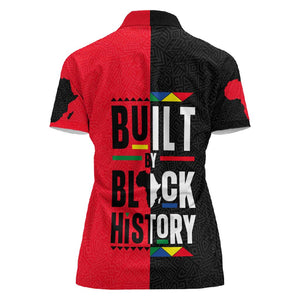 Built By Black History Women Polo Shirt