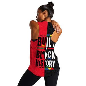 Built By Black History Women Racerback Tank