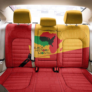 Black History Month Back Car Seat Cover - African February Design