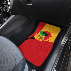 Black History Month Car Mats - African February Design