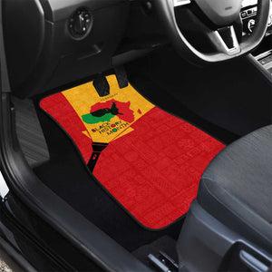 Black History Month Car Mats - African February Design