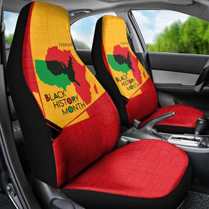 Black History Month Car Seat Cover - African February Design