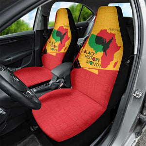 Black History Month Car Seat Cover - African February Design