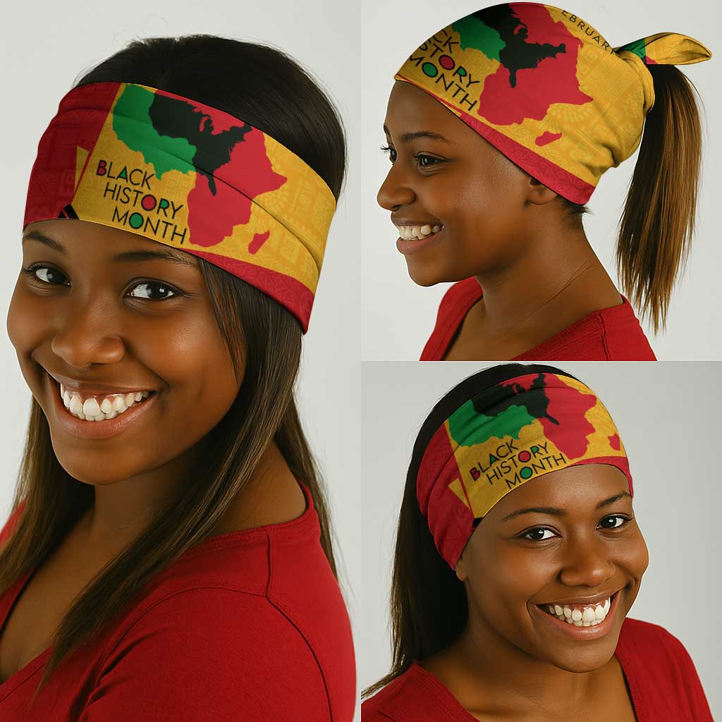 Black History Month Neck Gaiter - African February Design DT02