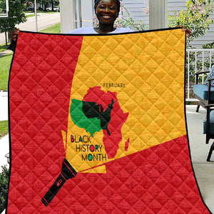 Black History Month Quilt - African February Design