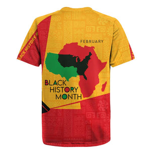 Black History Month Rugby Jersey - African February Design