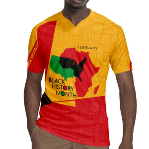 Black History Month Rugby Jersey - African February Design